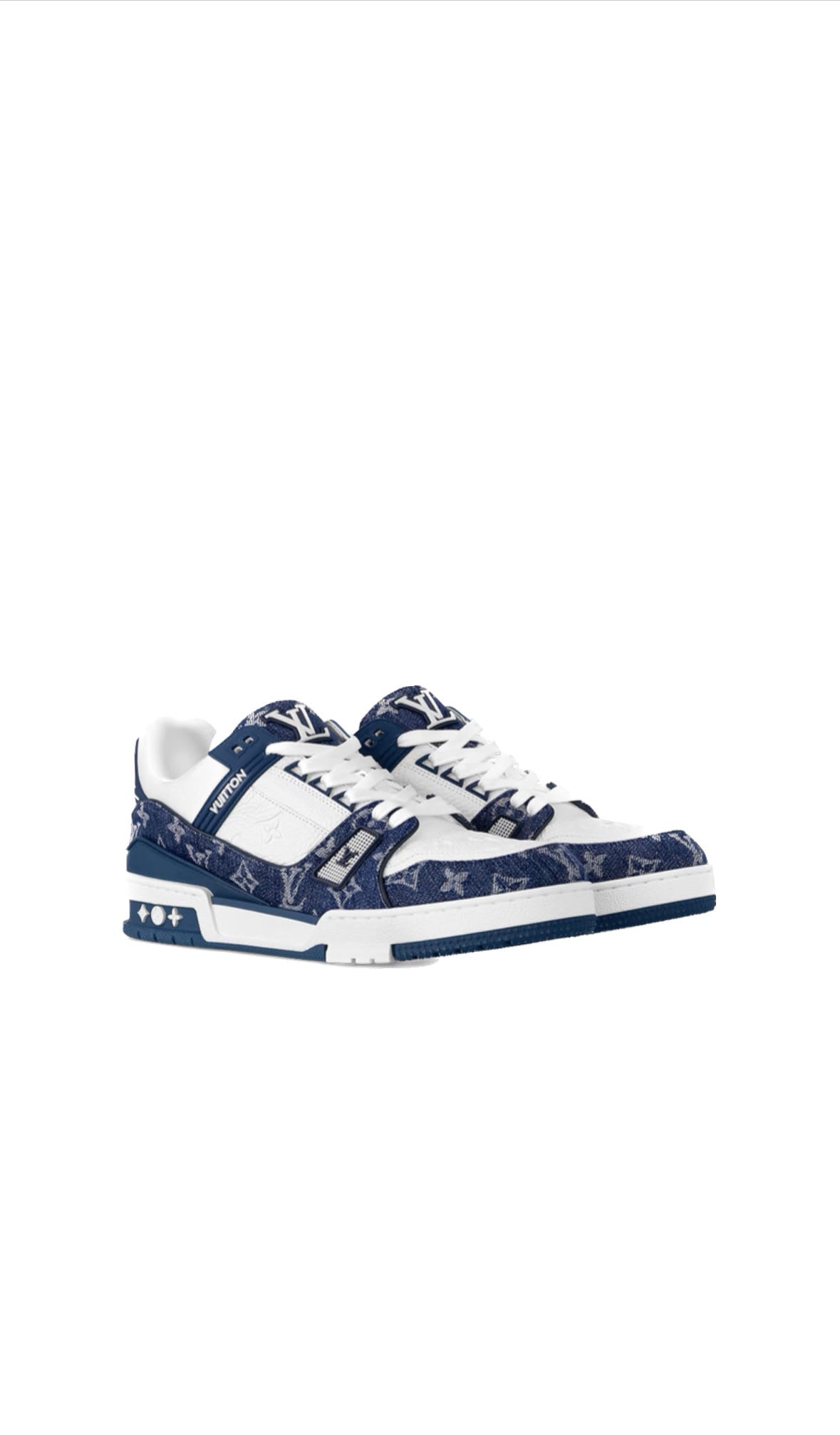 Louis Vuitton Trainers - Blauw/Wit