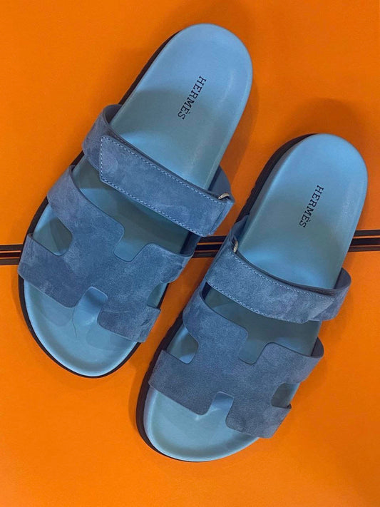 Hermès Chypre Sandalen - Blauw